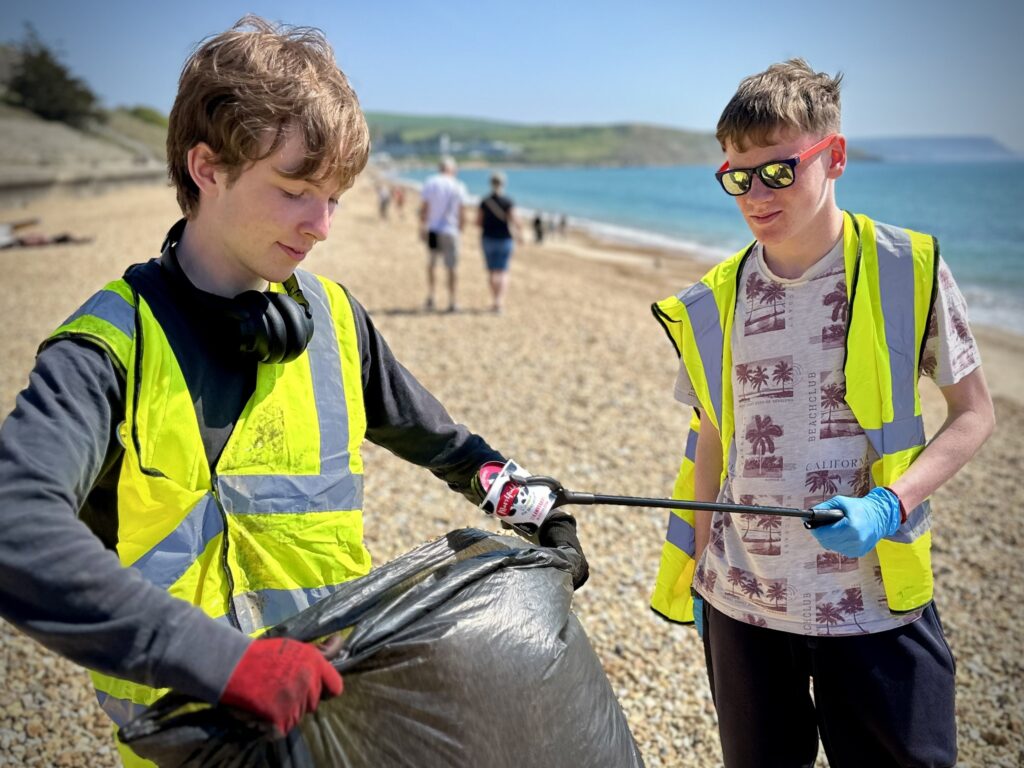 Beach clean